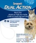 Sergeant´s Dual Action Flea&Tick obojek pro malé psy a kočky 34cm